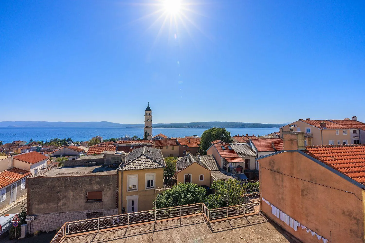 Exquisites Apartment Nur 350 Meter Zum Strand Mit Herrlichem Meerblick, Privatparkplatz, Wifi Crikvenica
