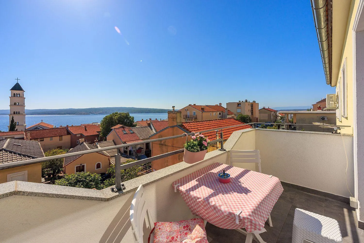 Exquisites Apartment Nur 350 Meter Zum Strand Mit Herrlichem Meerblick, Privatparkplatz, Wifi Crikvenica Croatia