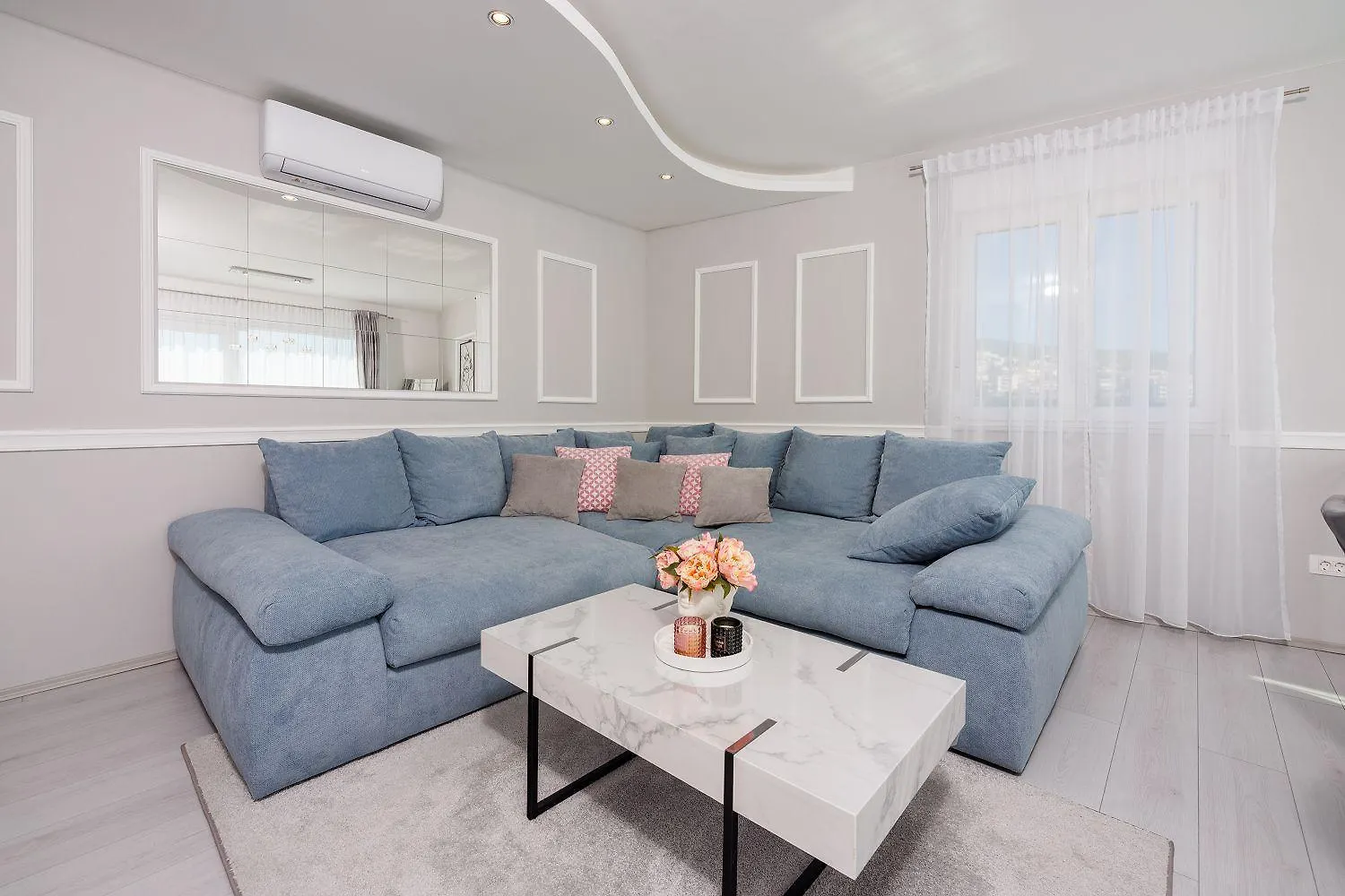 Exquisites Apartment Nur 350 Meter Zum Strand Mit Herrlichem Meerblick, Privatparkplatz, Wifi Crikvenica