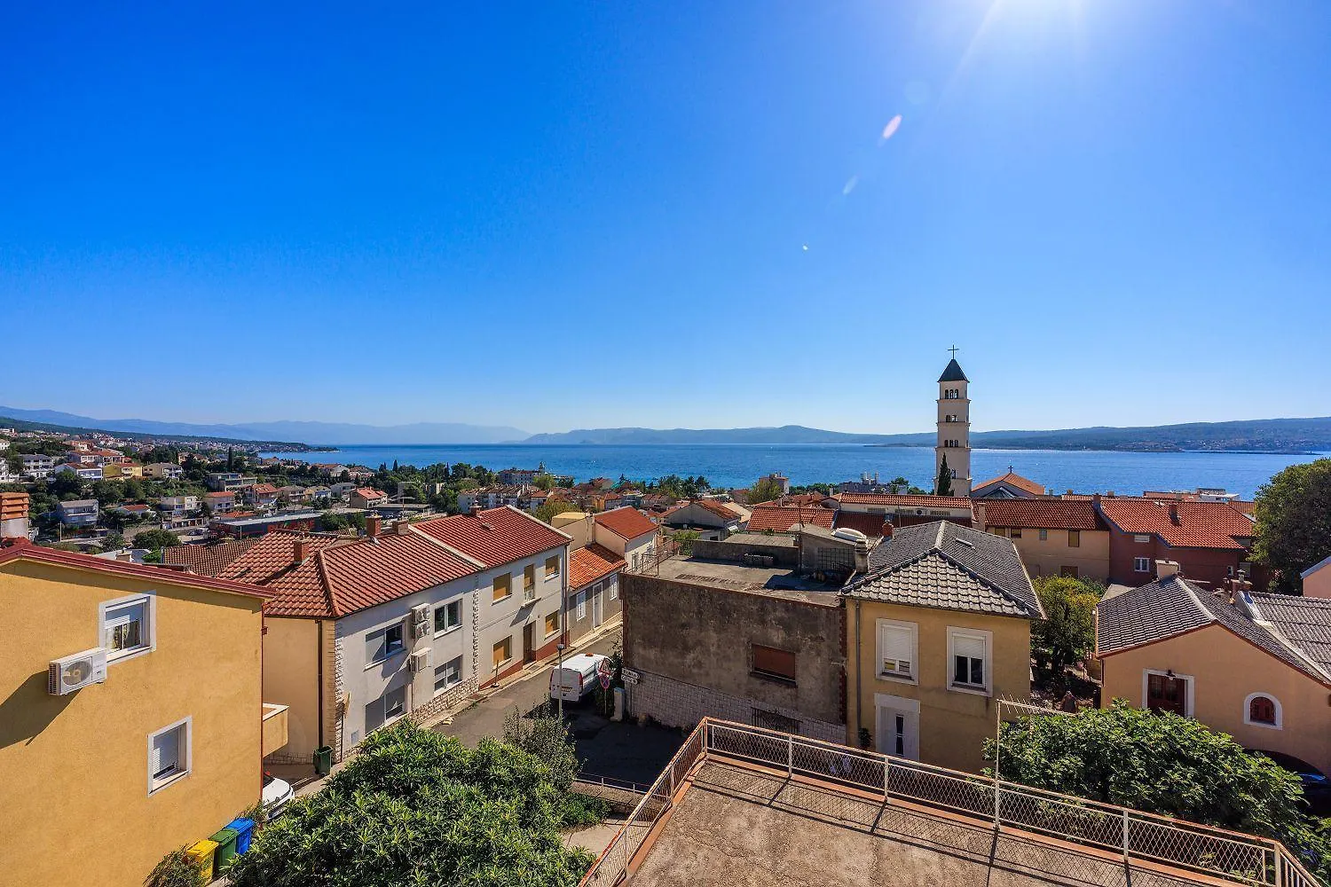 Exquisites Apartment Nur 350 Meter Zum Strand Mit Herrlichem Meerblick, Privatparkplatz, Wifi Crikvenica Croatia